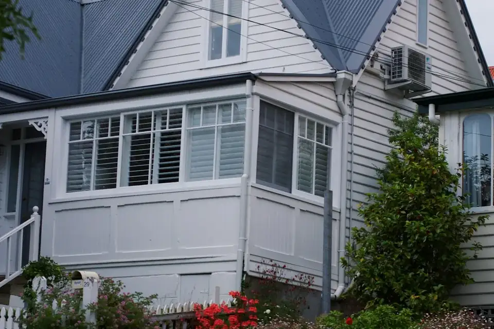 A house with a wide front verandah